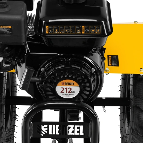 Мотоблок DPT-270X, 7 л.с, дисковое сцепление, ширина 90 см, глубина 35 см, фрез 3 х 4, ВОМ, передачи 2В/1Н Denzel по ценам производителя в Казани с доставкой по всей России