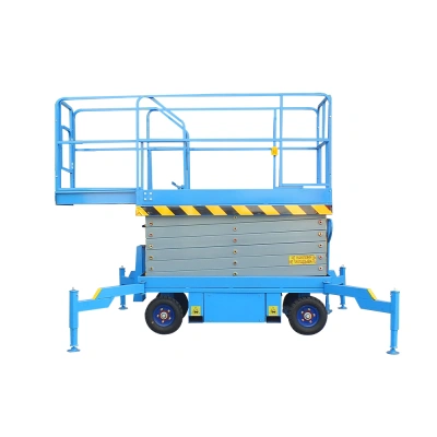 Подъемник ножничный самоходный аккумуляторный 500 кг, 9/11 м, 24/85 В/Ач TOR SJY-0,5-9DC по ценам производителя в Казани с доставкой по всей России