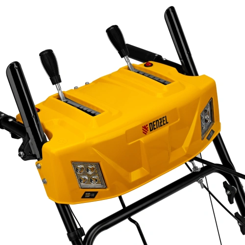 Бензиновая снегоуборочная машина SBM 610S PRO, 212 cc, электростартер, фара, обогрев Denzel купить в Москве с доставкой по всей России | ProtosMarket.ru