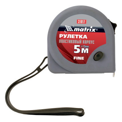 Рулетка Fine,5 м х 19 мм,пластиковый корпус Matrix по ценам производителя в Казани с доставкой по всей России