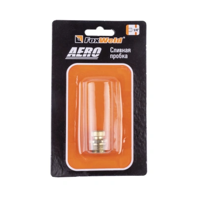 Сливная пробка - внешняя резьба 1/4 AERO купить в Москве с доставкой по всей России | ProtosMarket.ru