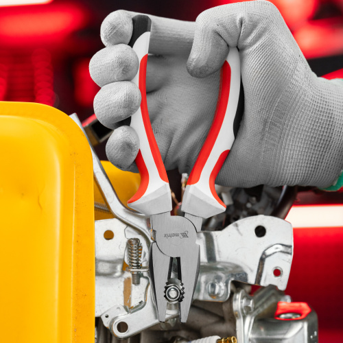 Плоскогубцы Premium, 200 мм, трехкомпонентные рукоятки Matrix купить в Москве с доставкой по всей России | ProtosMarket.ru