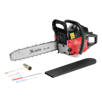 Пила цепная бензиновая MS-4516, шина 40 см, 45см³, 2,5 л.с., шаг 0,325, паз 1,5 мм, 64 зв MTX по ценам производителя в Казани с доставкой по всей России