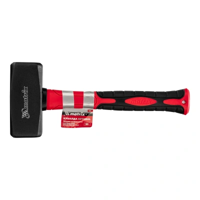 Кувалда optimal, 2000 г, фибергласовая обрезиненная рукоятка Matrix по ценам производителя в Казани с доставкой по всей России