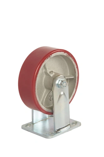 Колесо большегрузное неповоротное FCp 63 150 мм полиуретановое (F) по ценам производителя в Казани с доставкой по всей России