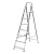 Стремянка, 7 ступеней, стальная, оцинкованная Сибртех по ценам производителя в Казани с доставкой по всей России