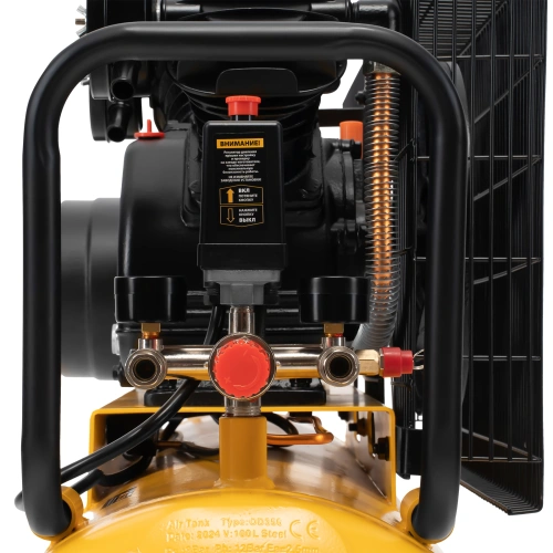 Компрессор воздушный BCV2200/100, ременный привод, 2.2 кВт, 100 литров, 370 л/мин Denzel по ценам производителя в Казани с доставкой по всей России