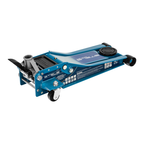 Домкрат гидравлический подкатной 3 т, быстрый подъем, Low profile quick lift, 75-505 мм, профессиональный STELS купить в Москве с доставкой по всей России | ProtosMarket.ru