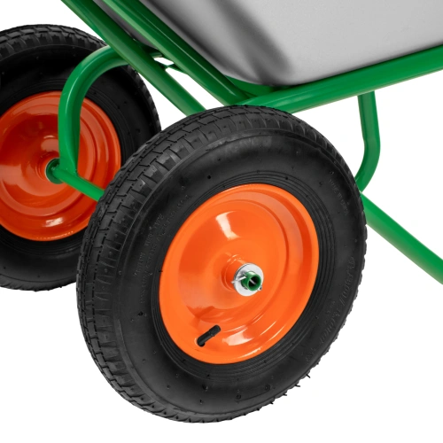 Тачка садово-строительная, 2-х колесная, усиленная, грузоподъемность 320 кг, объем 100 л Palisad по ценам производителя в Казани с доставкой по всей России