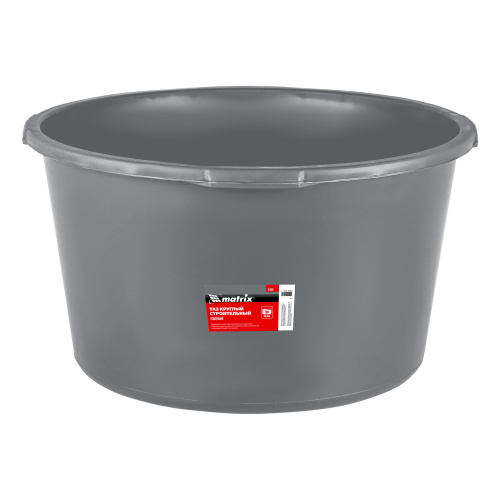 Таз круглый строительный усиленный, 90 л Matrix купить в Москве с доставкой по всей России | ProtosMarket.ru