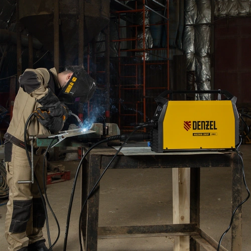 Аппарат инвертор. полуавтомат. сварки MultiMIG-200DP Synergy Double Pulse, 200 А, ПВ 80% Denzel купить в Москве с доставкой по всей России | ProtosMarket.ru