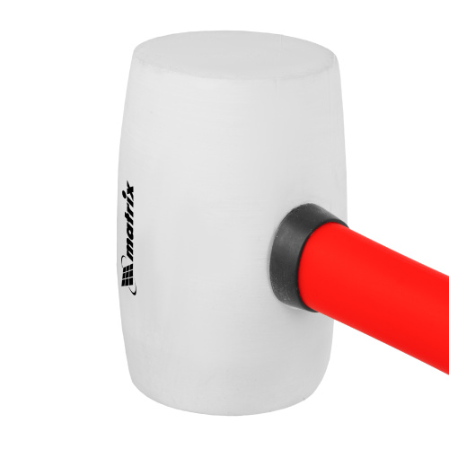 Киянка резиновая, 450 г, белая резина, фибергласовая рукоятка Matrix купить в Москве с доставкой по всей России | ProtosMarket.ru