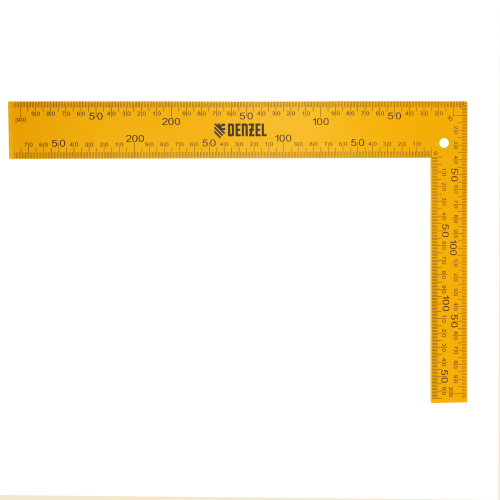 Угольник стальной, 200 х 300 мм Denzel по ценам производителя в Казани с доставкой по всей России