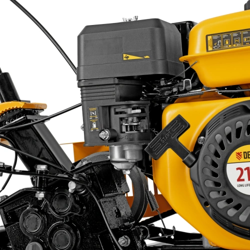 Мотоблок DPT-370S, 7 л.с., ремен.сцеп, фрез 3х4, ШОМ, передачи 3В/1Н Denzel по ценам производителя в Казани с доставкой по всей России