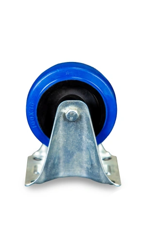 Колесо неповоротное из эластичной резины MW70 100 мм по ценам производителя в Казани с доставкой по всей России