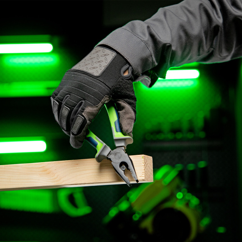 Плоскогубцы комбинированные, 180 мм, фосфатирование, трехкомпонентные рукоятки Сибртех купить в Москве с доставкой по всей России | ProtosMarket.ru