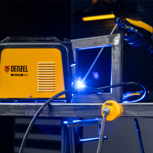 Клемма магнитная "масса" для сварочных работ Denzel по ценам производителя в Казани с доставкой по всей России