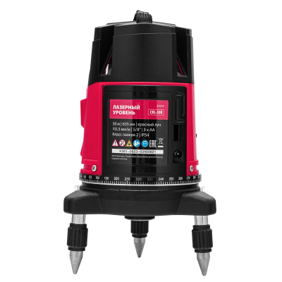 Лазерный уровень CRL-30R, 30 м, красный луч, батарейки, резьба 5/8" MTX по ценам производителя в Казани с доставкой по всей России