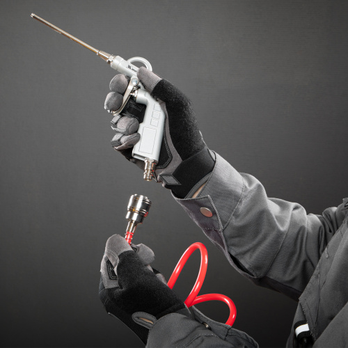 Шланг спиральный воздушный, 10 м, с быстросъемными соединениями Matrix купить в Москве с доставкой по всей России | ProtosMarket.ru