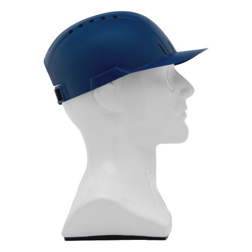 Каскетка защитная "Стиль", пластиковая, синяя Сибртех купить в Москве с доставкой по всей России | ProtosMarket.ru