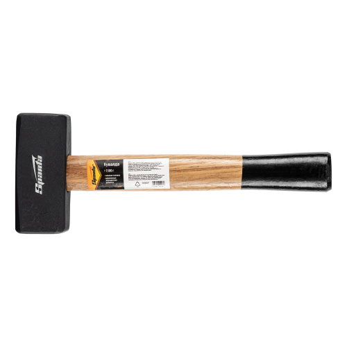 Кувалда, 1500 г, кованая головка, деревянная двухцветная рукоятка Sparta купить в Москве с доставкой по всей России | ProtosMarket.ru