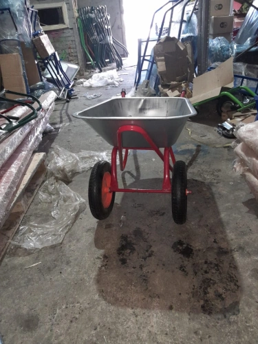 Тачка строительная 100 л 250 кг 422ZP двухколесная с пневмоколесом по ценам производителя в Казани с доставкой по всей России