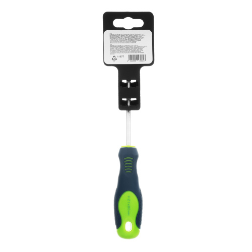 Отвертка, PZ1 х 80 мм, CrV, двухкомпонентная рукоятка Сибртех купить в Москве с доставкой по всей России | ProtosMarket.ru