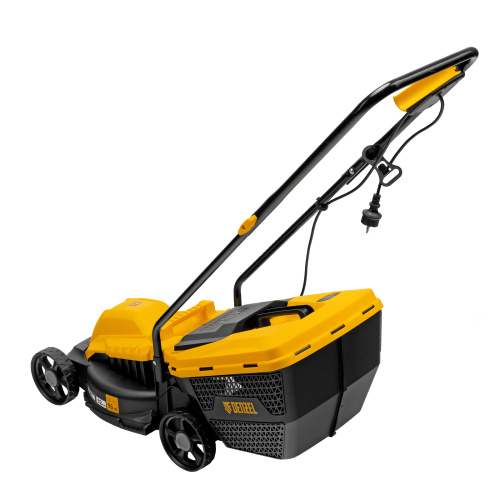 Газонокосилка электрическая GM-1100, 1100 Вт, шир. 32 см, 3 уров., травосб. 30 л Denzel купить в Москве с доставкой по всей России | ProtosMarket.ru