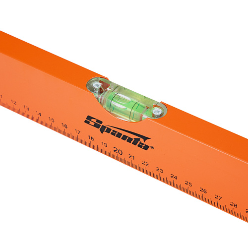 Уровень алюминиевый, 400 мм, 3 глазка, желтый, линейка Sparta по ценам производителя в Казани с доставкой по всей России