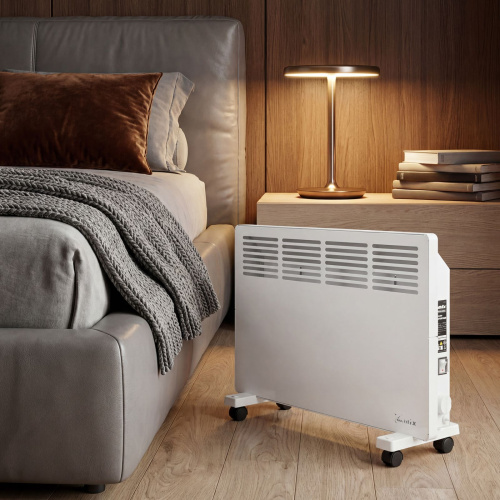 Конвектор электрический КМ-1500.2, 230 В, 1500 Вт, X-образный нагреватель, колеса, термостат MTX по ценам производителя в Казани с доставкой по всей России