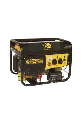 Генератор бензиновый 2,0 кВт 220В 15л с электростартером TOR TR2500E* купить в Москве с доставкой по всей России | ProtosMarket.ru