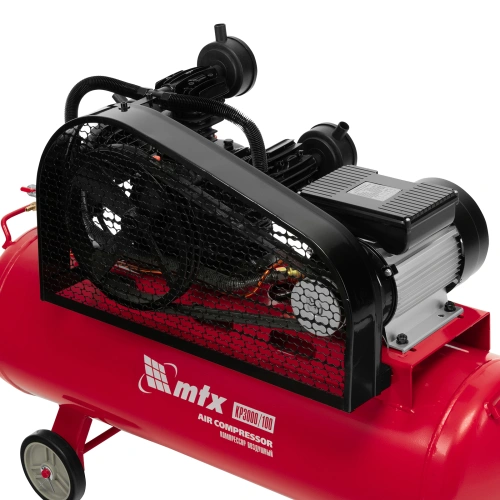 Компрессор воздушный ременный привод КР3000/100  3,0 кВт, 100 литров, 510 л/мин МТХ по ценам производителя в Казани с доставкой по всей России