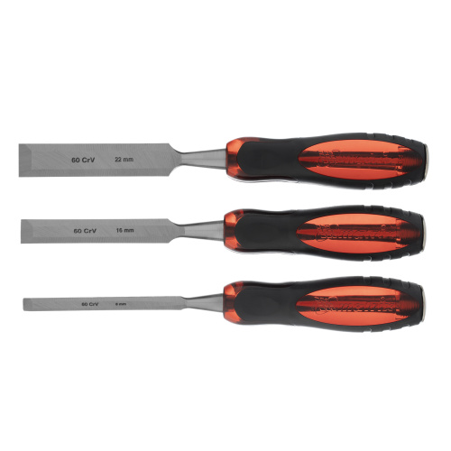 Набор долот-стамесок плоских "Тигровый глаз", 3 шт, 8-16-22 мм Matrix купить в Москве с доставкой по всей России | ProtosMarket.ru