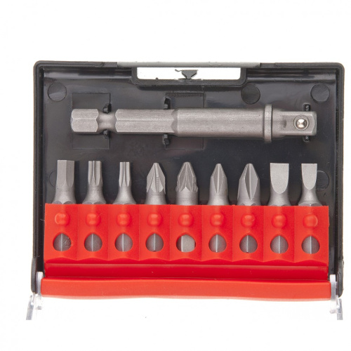 Отвертка с Т-образной эргономичной ручкой, набором бит и насадок, 20 шт, CrV Matrix купить в Москве с доставкой по всей России | ProtosMarket.ru