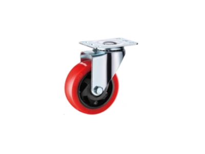 Колесо поворотное усиленное полиуретан SCM 42 100 мм купить в Москве с доставкой по всей России | ProtosMarket.ru