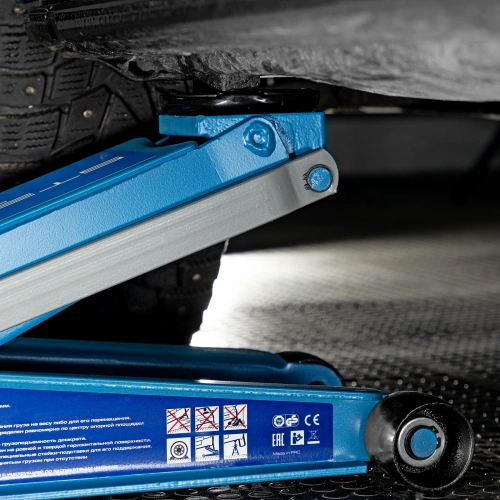 Домкрат гидравлический подкатной 3 т, быстрый подъем, Low profile quick lift, 75-505 мм, профессиональный STELS купить в Москве с доставкой по всей России | ProtosMarket.ru