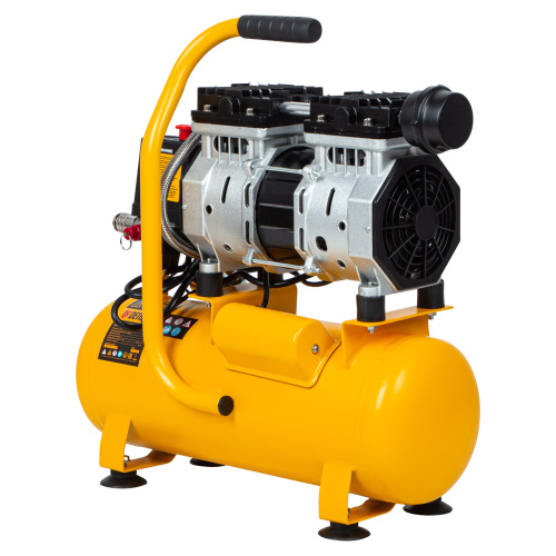 Компрессор DLS650/10 безмаслянный малошумный 650 Вт, 120 л/мин, ресивер 10 л Denzel купить в Москве с доставкой по всей России | ProtosMarket.ru