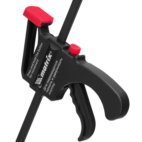 Струбцина универсальная, быстрозажимная, F-образная, 450 х 565 х 45 мм, пластиковый корпус Matrix купить в Москве с доставкой по всей России | ProtosMarket.ru