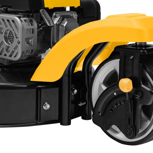 Бензиновая газонокосилка GLT-460SP-T, Trike 149 см3, 46 см, привод, панель, 60л Denzel купить в Москве с доставкой по всей России | ProtosMarket.ru