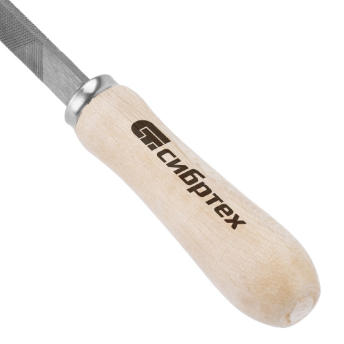 Напильник трехгранный, 200 мм, деревянная ручка Сибртех купить в Москве с доставкой по всей России | ProtosMarket.ru