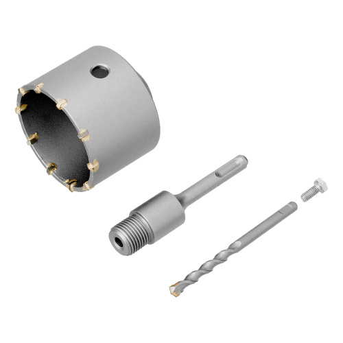 Коронка по бетону в сборе, М22 х 80 мм, SDS Plus Сибртех купить в Москве с доставкой по всей России | ProtosMarket.ru