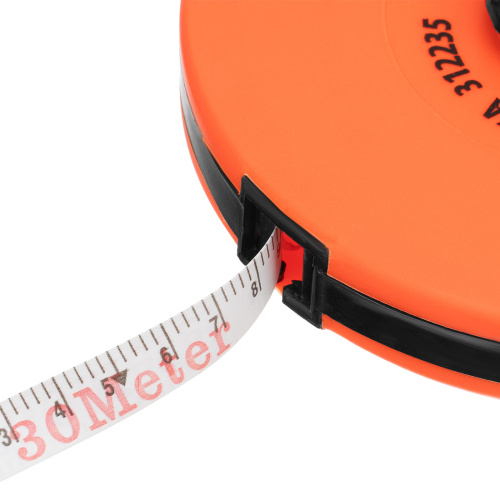 Рулетка геодезическая, 30 м х 12,5 мм, лента ПВХ, закрытый круглый корпус Sparta по ценам производителя в Казани с доставкой по всей России