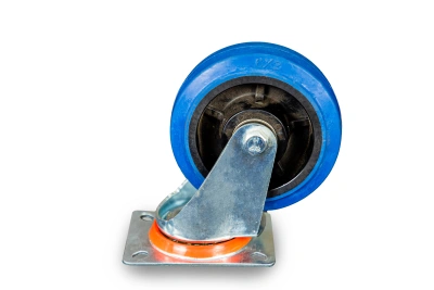 Колесо поворотное из эластичной резины MW150 150 мм купить в Москве с доставкой по всей России | ProtosMarket.ru