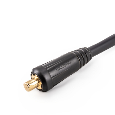 Кабель сварочный_Клемма 500А_Вилка 35-50, сеч. 50 мм2, 3 м по ценам производителя в Казани с доставкой по всей России