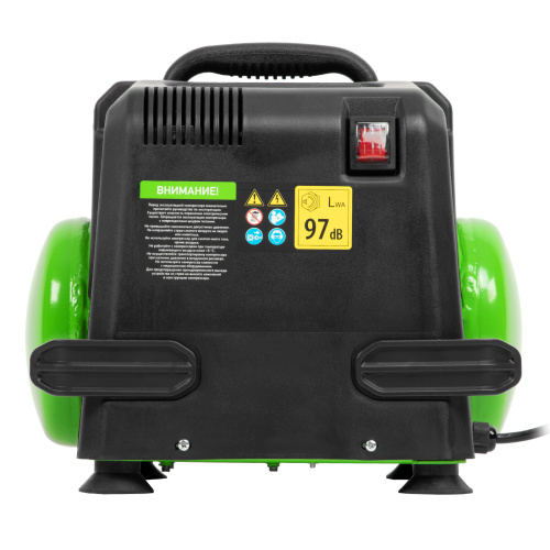 Компрессор воздушный безмаслянный BL 1100/6 1100Вт, ресивер 6 литров, 180 л/мин Сибртех купить в Москве с доставкой по всей России | ProtosMarket.ru