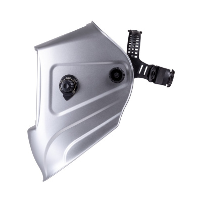 Маска сварщика GEFEST "серебро"  (ф-р 9700V, пр-во FoxWeld/КНР) без коробки купить в Москве с доставкой по всей России | ProtosMarket.ru