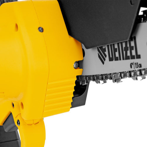 Цепная мини-пила аккумуляторная бесщет., CCS-150, шина 150 мм, Li-Ion, 20 В Denzel по ценам производителя в Казани с доставкой по всей России