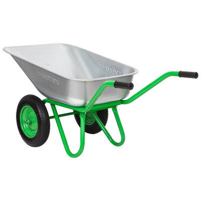Тачка садово-строительная 2-х колесная, грузоподъемность 230 кг, объем 90 л Сибртех купить в Москве с доставкой по всей России | ProtosMarket.ru