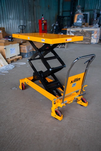 Стол подъемный передвижной 800 кг 475-1500 мм (1220х610 мм) XILIN SPS800 по ценам производителя в Казани с доставкой по всей России