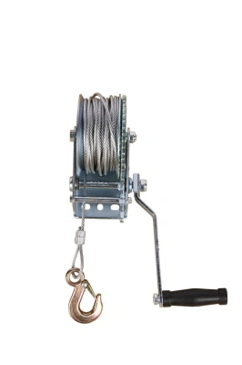Лебедка ручная барабанная с тросом  400кг  20м оцинкованная TOR FD купить в Москве с доставкой по всей России | ProtosMarket.ru
